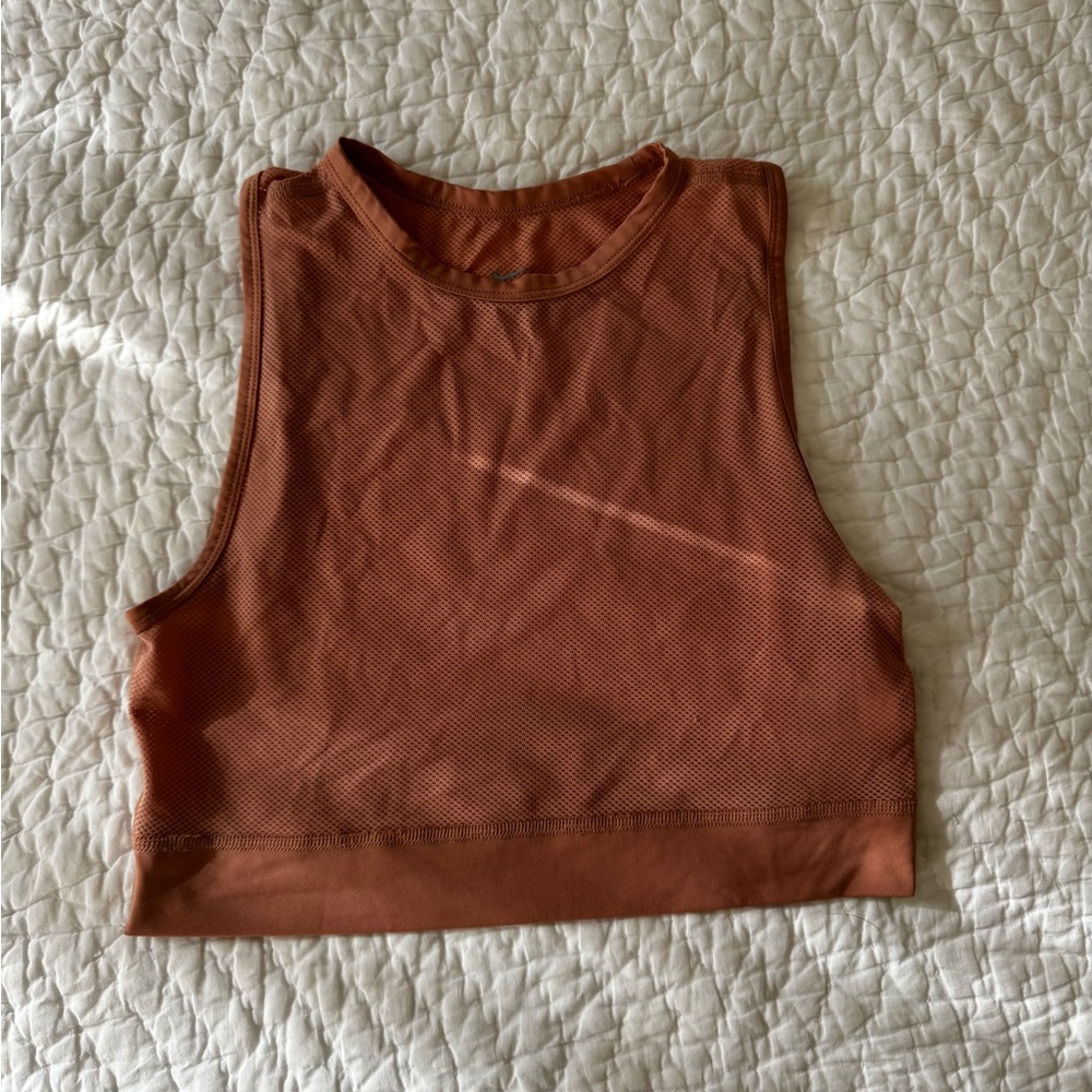 Nike mesh crop top